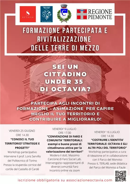 LOCANDINA FORMAZIONE PARTECIPATA E RIVITALIZZAZIONE DELLE TERRE DI MEZZO